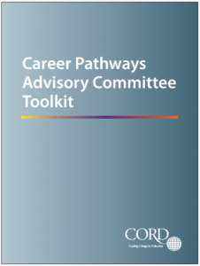 Image of cover of Career Pathways Advisory Committee Toolkit handbook.