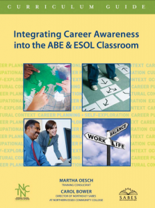 Image of cover of Integrating Career Awareness Into the ABE & ESOL Classroom handbook.