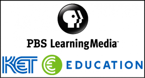 Image of the logo of the PBS LearningMedia KET Education.